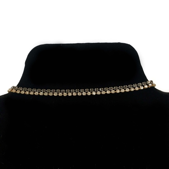 LOFT Jewelry - Ann Taylor Loft Double Strand Crystal Choker.